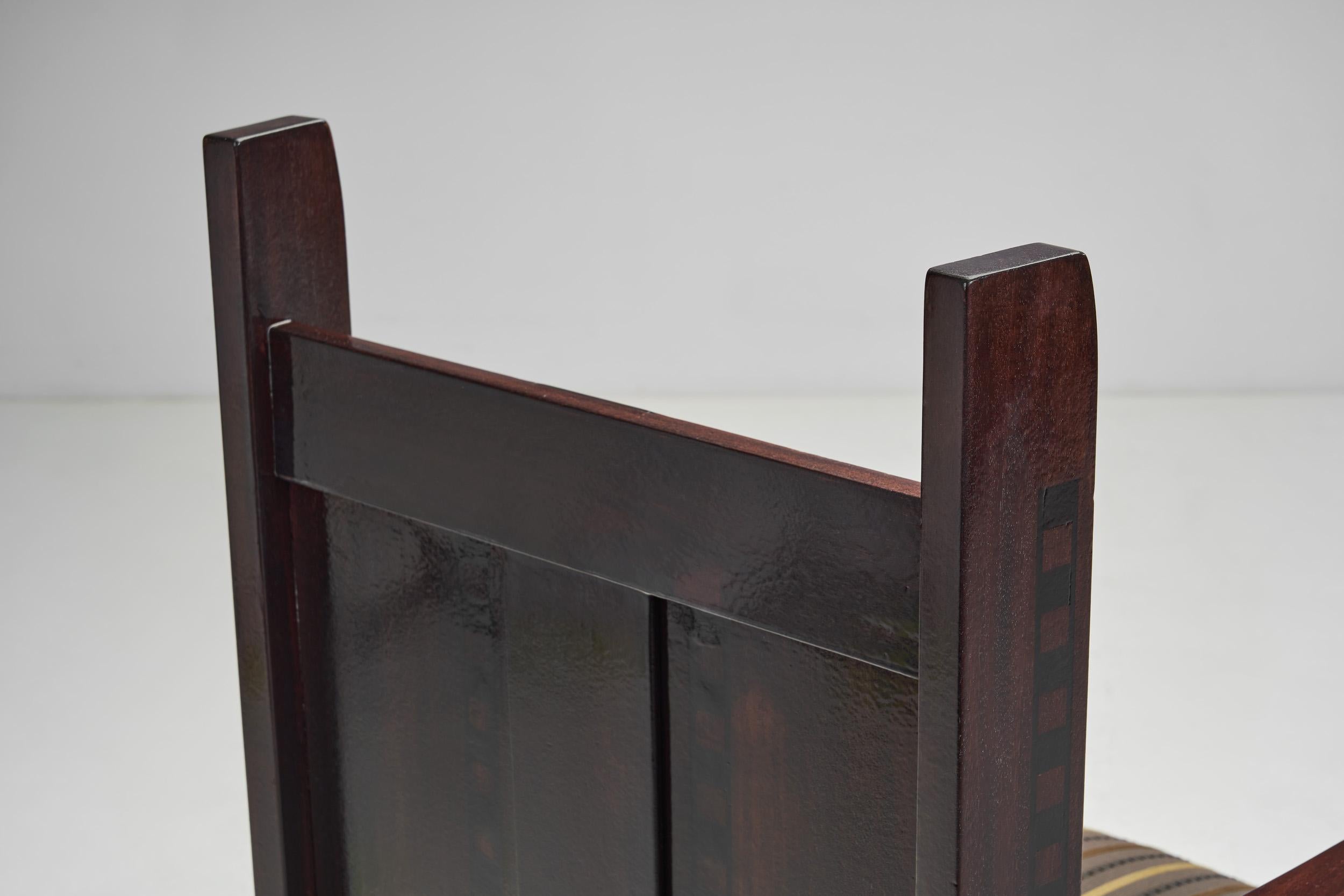 Pair of Jugend Armchairs by Bernhard Häkli, Finland 1910s 1