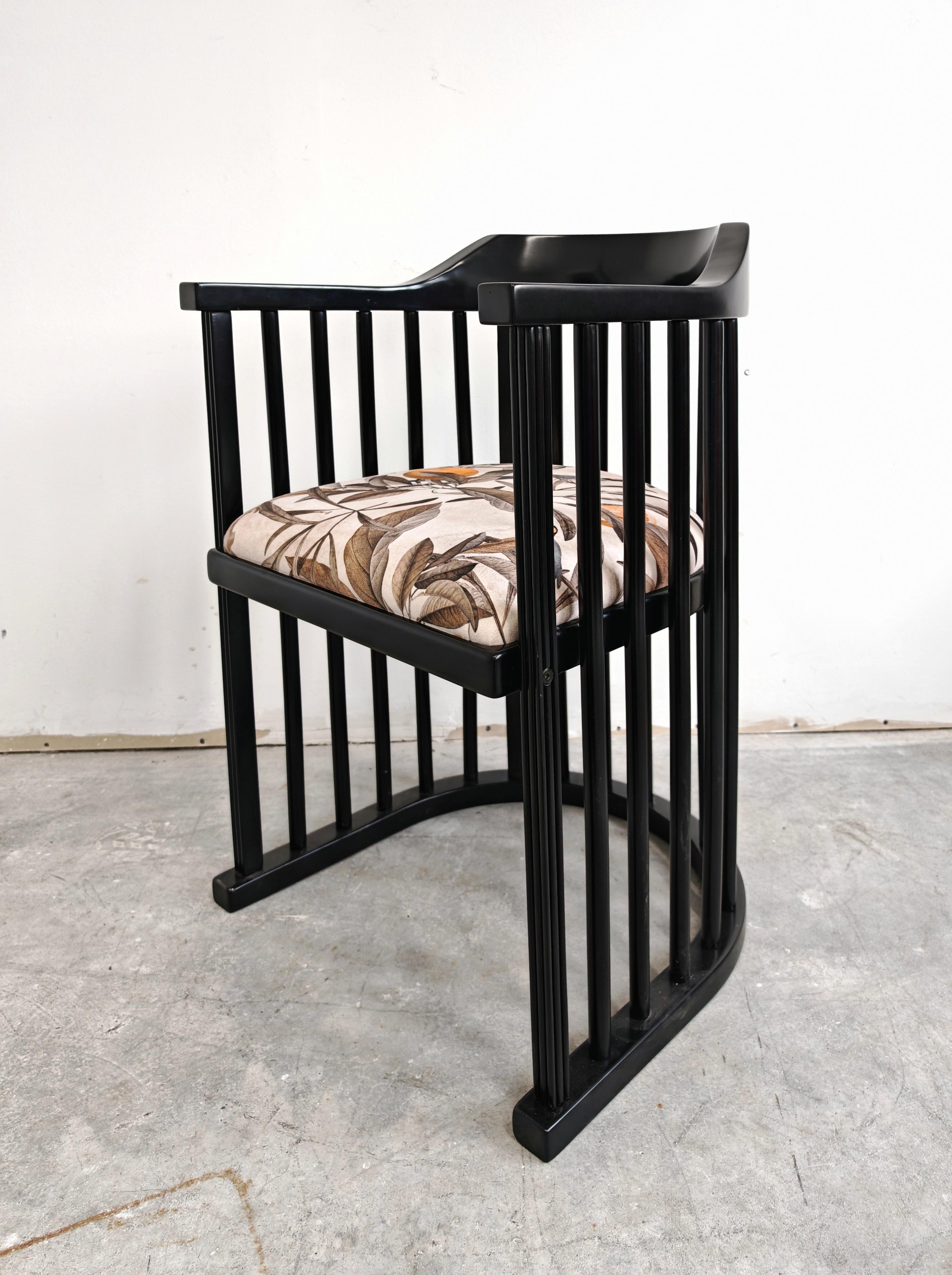 Paire de fauteuils Jugendstil dans le style de Josef Hoffmann, Autriche, années 1910 en vente 7