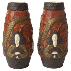 Jarrones Art Nouveau