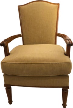 Pair of Jules Leleu Armchairs