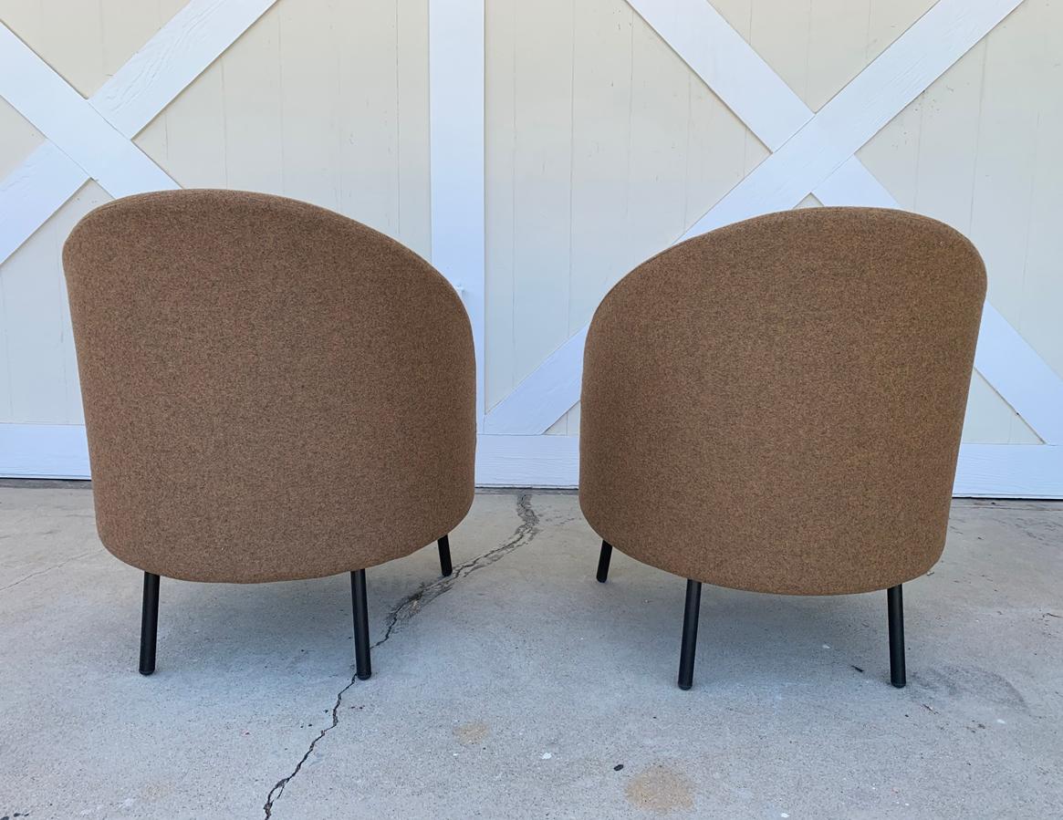 Contemporary Pair of Jules Slipper Chairs by Claesson Koivisto Rune for Artflex