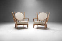 Pair of 'Juliette' Armchairs by Guillerme and Chambron, France, 1950s