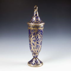 Pair of Julius Muhlhaus & Co Haida Art Nouveau-Secessionist Vases