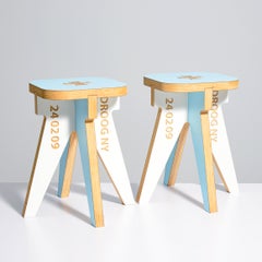 Coppia di sgabelli Jurgen Bey