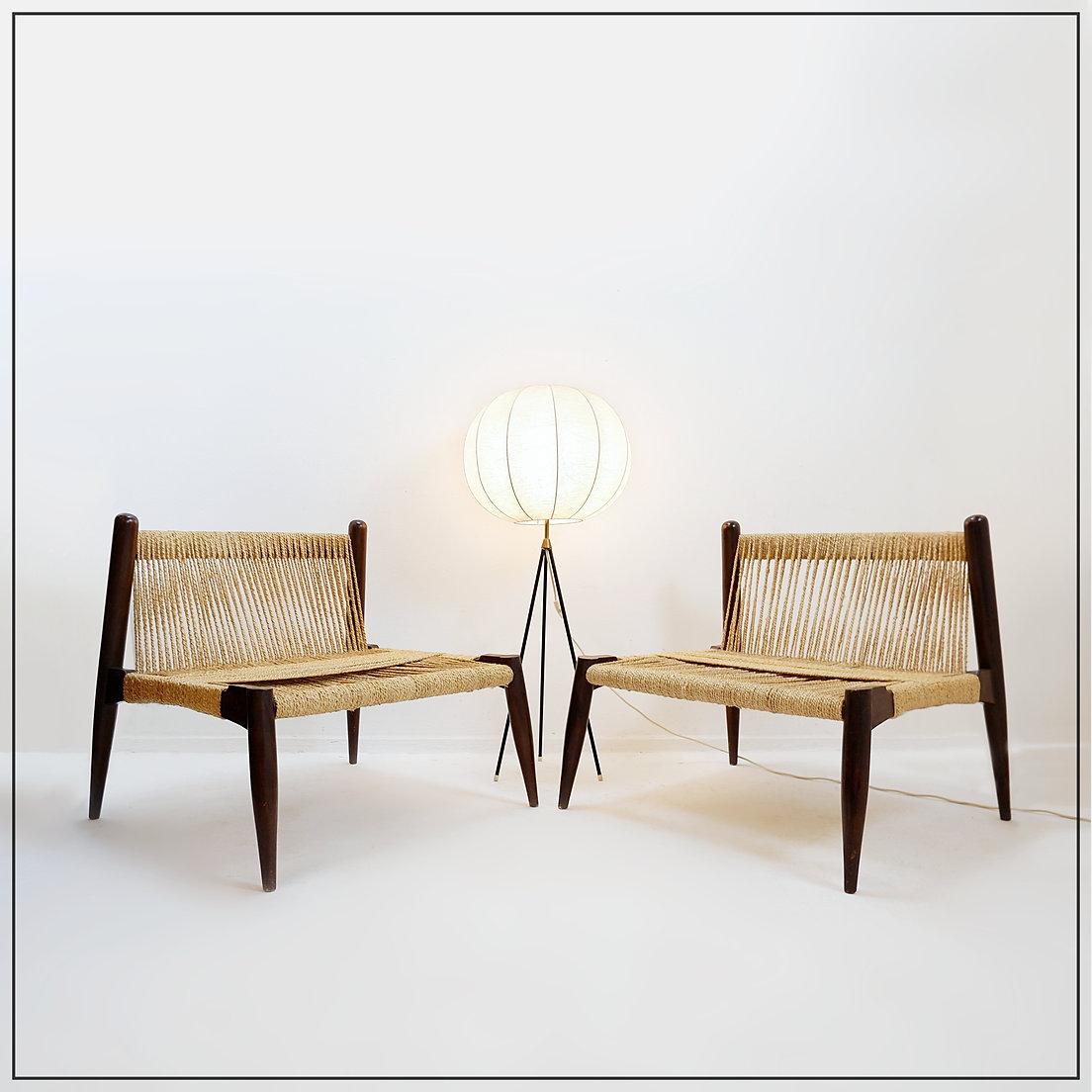Scandinavian style - Wabi Sabi decoration
Measures : 74x70cm H:70cm SH:34cm

Materials : Wood - Rope