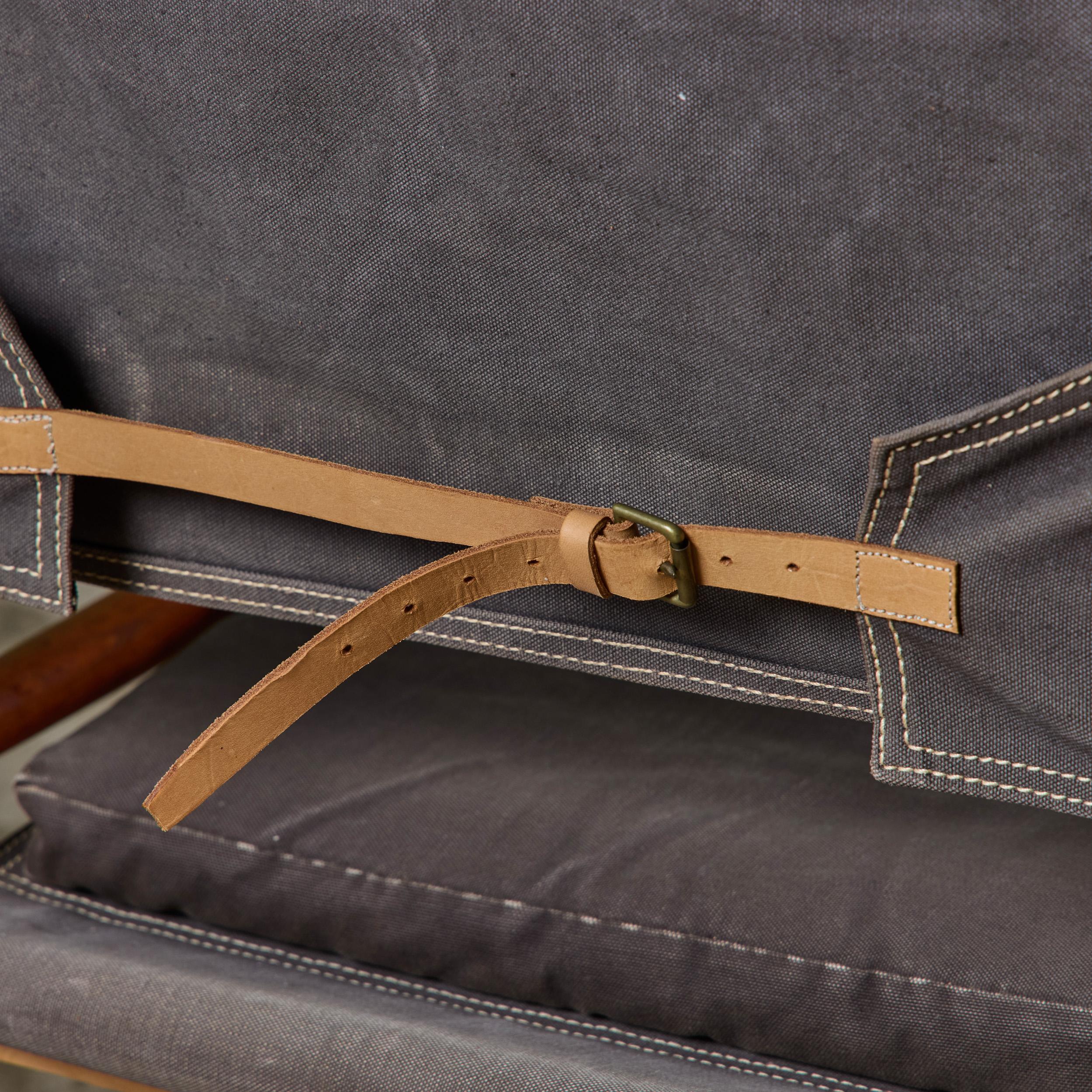 Ein Paar Kaare Klint Safari Lounge Chairs für Rud Rasmussen im Angebot 13