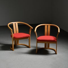 Paire de fauteuils Kabuto d'Isamu Kenmochi, Tendo Mokko, Japon 1965