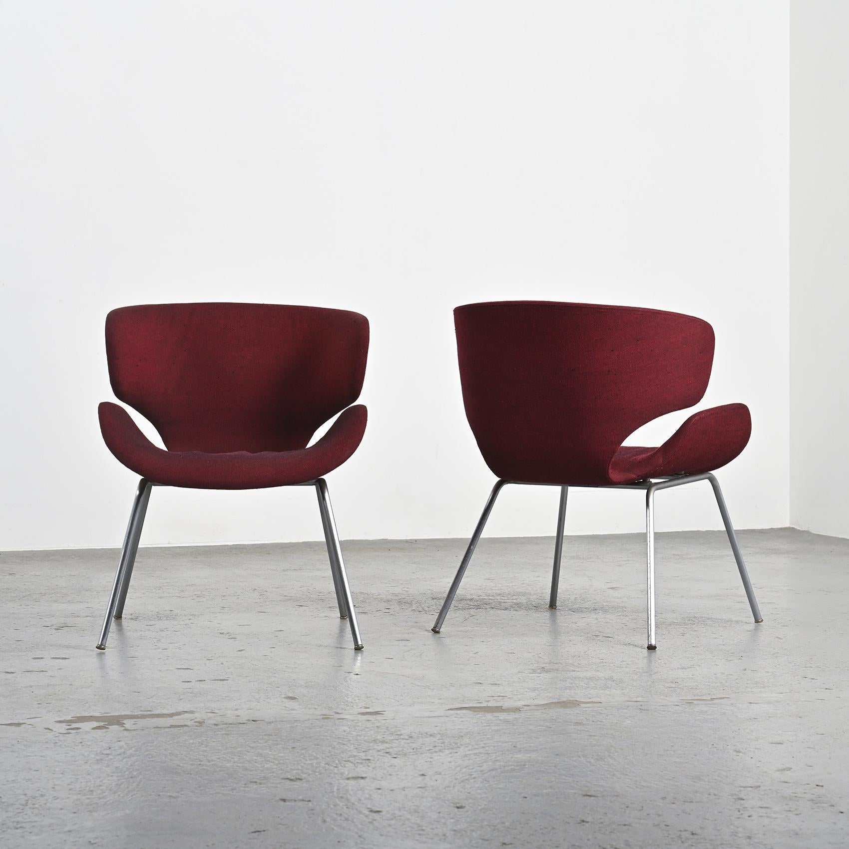 Mid-Century Modern Paire de fauteuils Kabuto d'Isamu Kenmochi, Tendo Mokko, Japon 1965 en vente