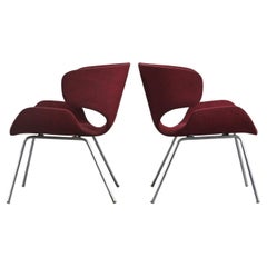 Pair of Kabuto Armchairs by Isamu Kenmochi, Tendo Mokko Japan 1965