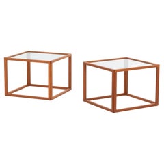 Pair of Kai Kristiansen Cube Tables