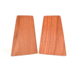 Pair of Kai Kristiansen Danish Mid-Century Teak Bookends