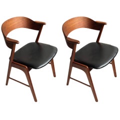 Pair of Kai Kristiansen Model 32, Fully Refurbished