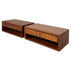 Pair of Kai Kristiansen Nightstands Bedside Table Aksel Kjersgaard Denmark 1960s