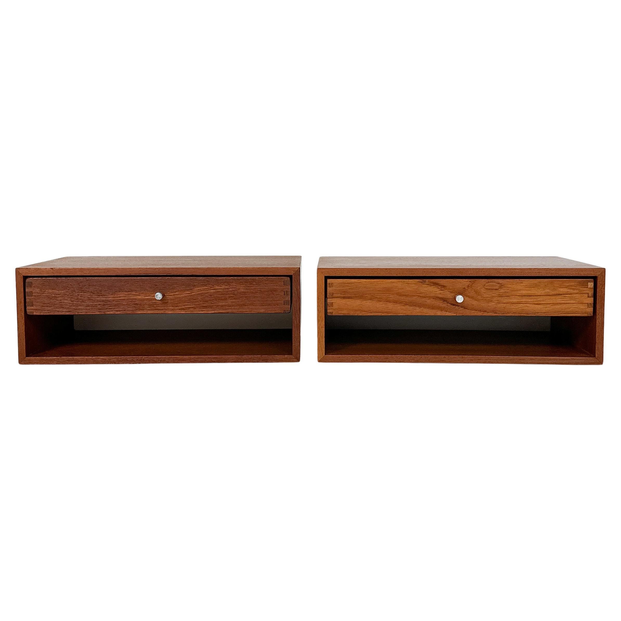 Pair of Kai Kristiansen Nightstands Bedside Table Aksel Kjersgaard Denmark 1960s