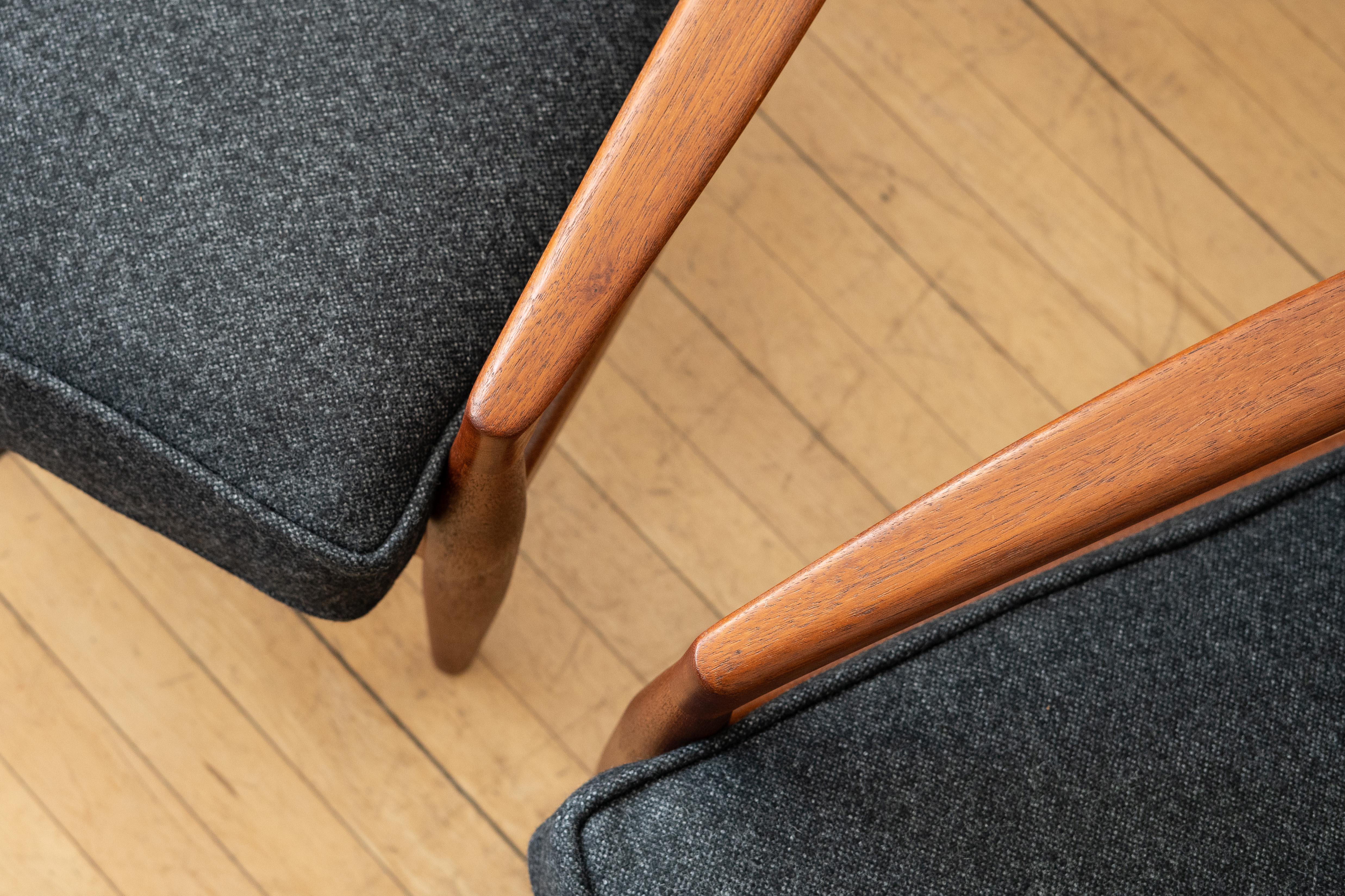 Mid-20th Century Pair of Kai Kristiansen Paper Knife Chairs