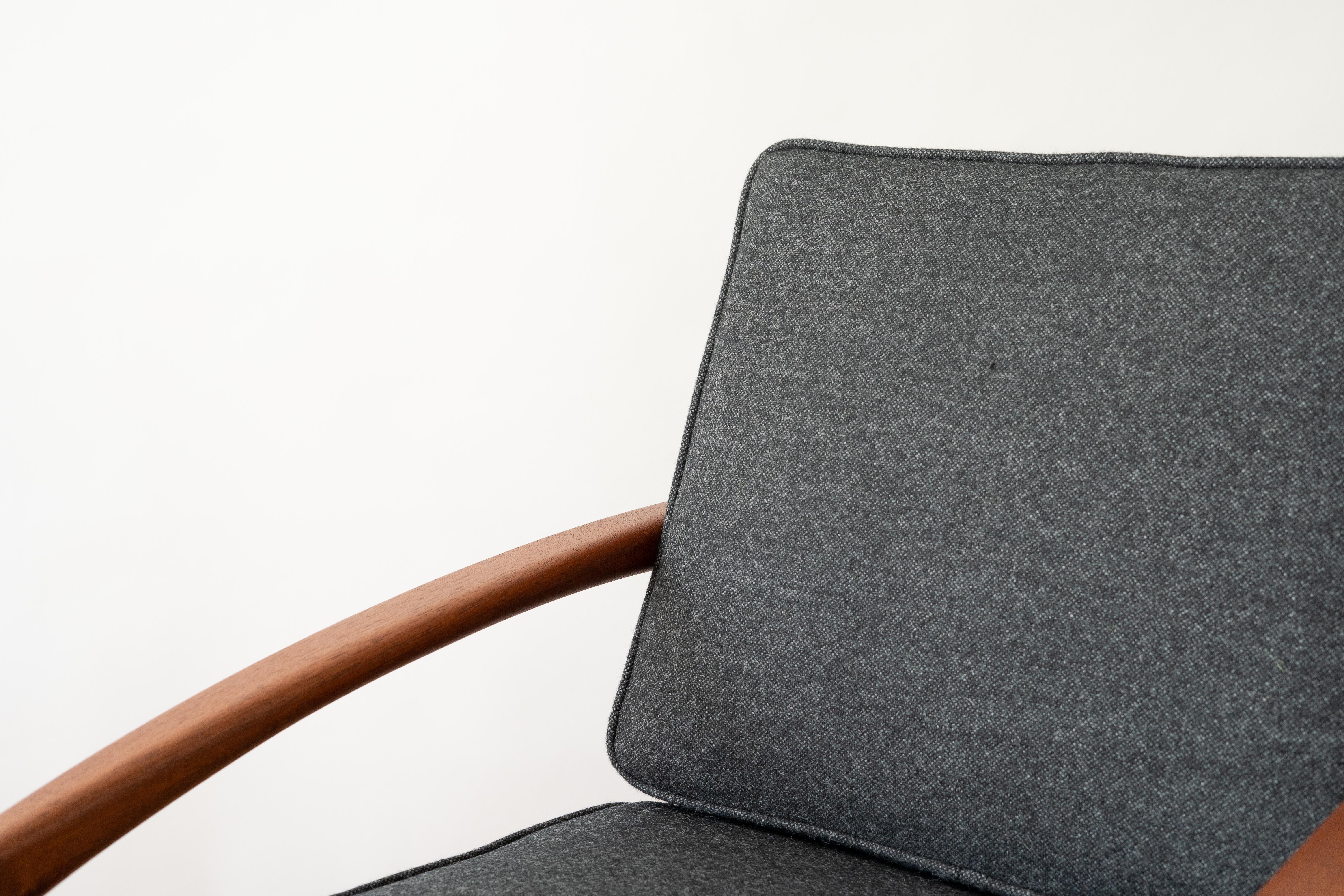 Wool Pair of Kai Kristiansen Paper Knife Chairs