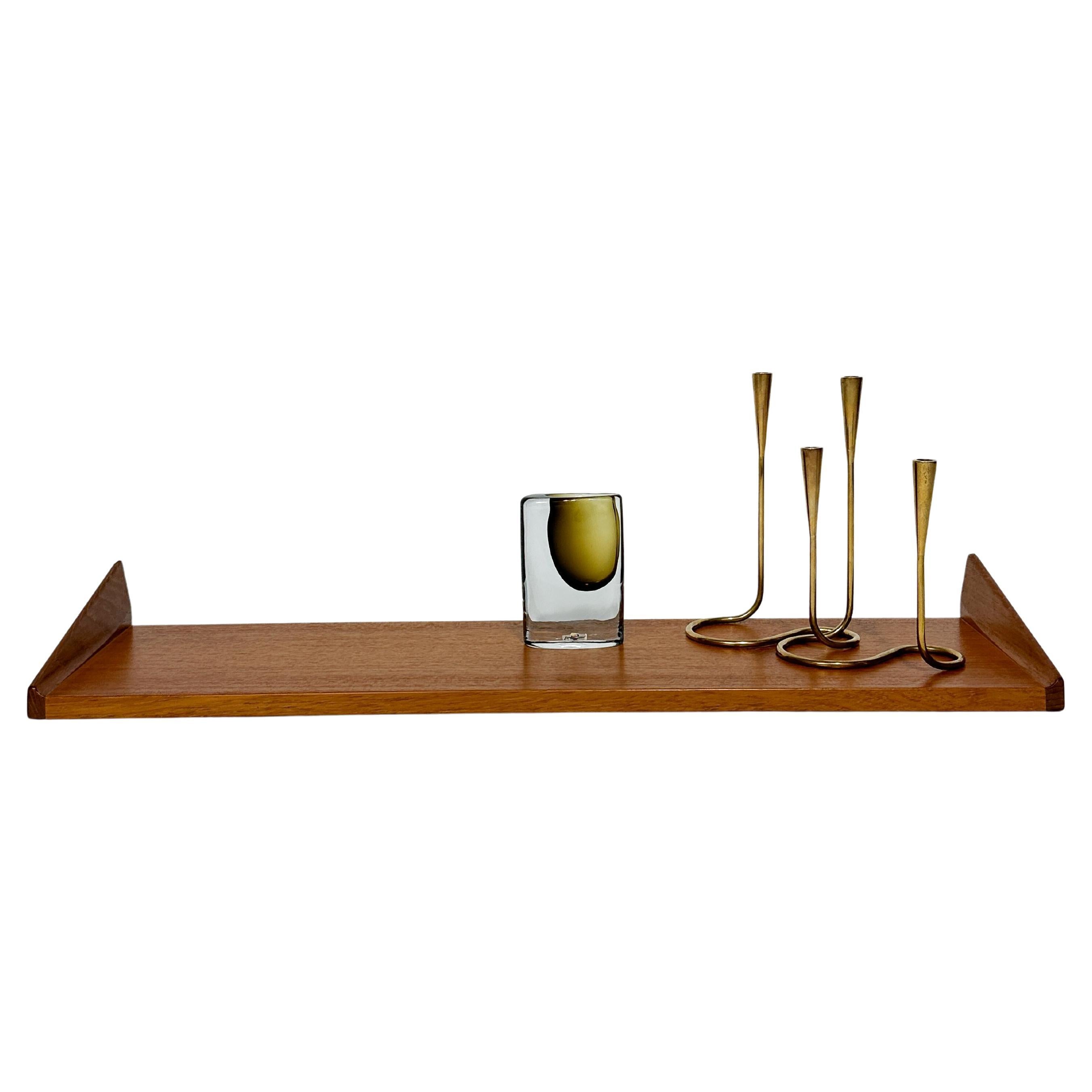 Pair of Kai Kristiansen Shelves Teak Bookshelf FM Furniture Feldballes Denmark In Good Condition For Sale In Basel, BS
