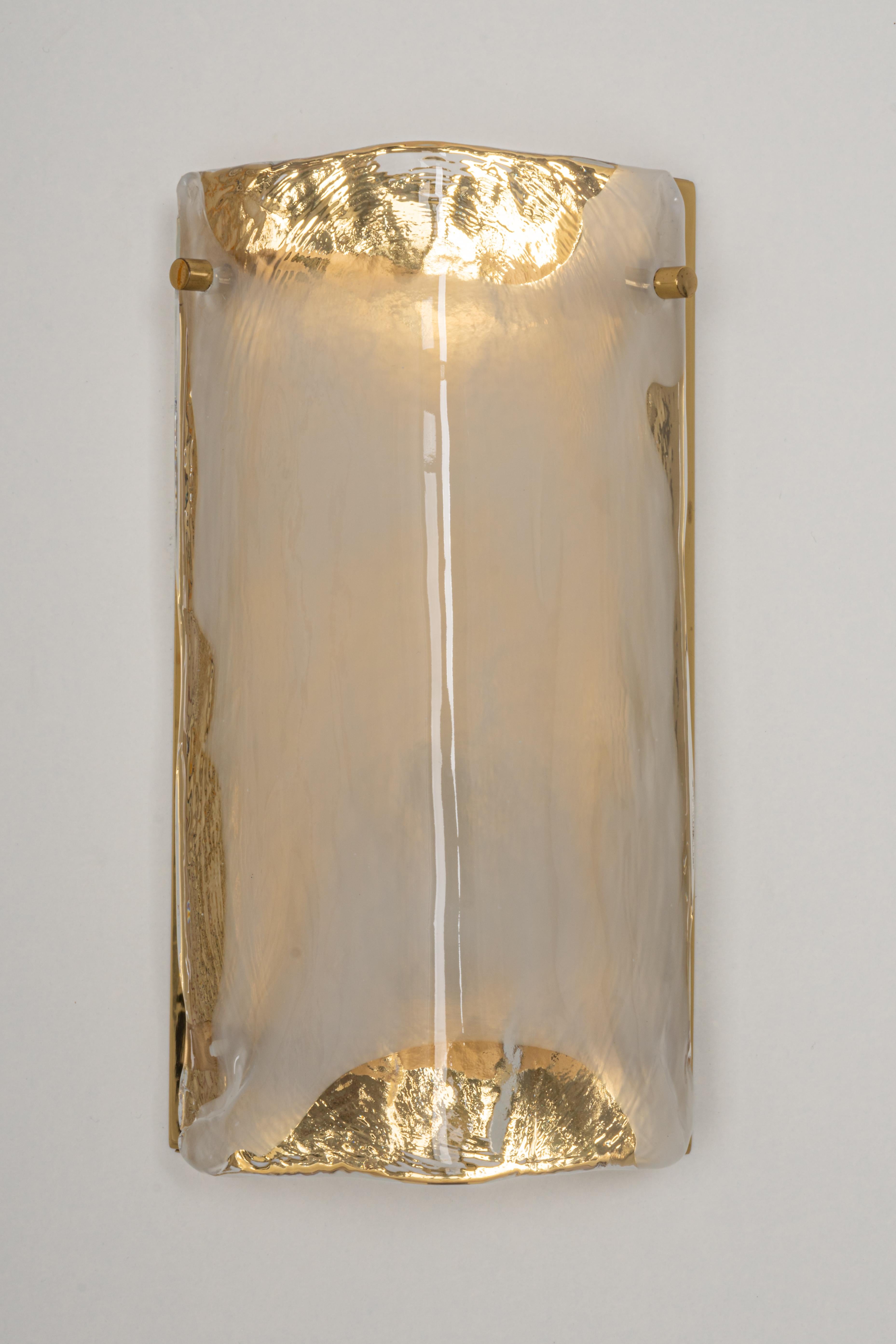 Mid-Century Modern Pair of Kalmar Sconce Wall Light, Austria, 1960s