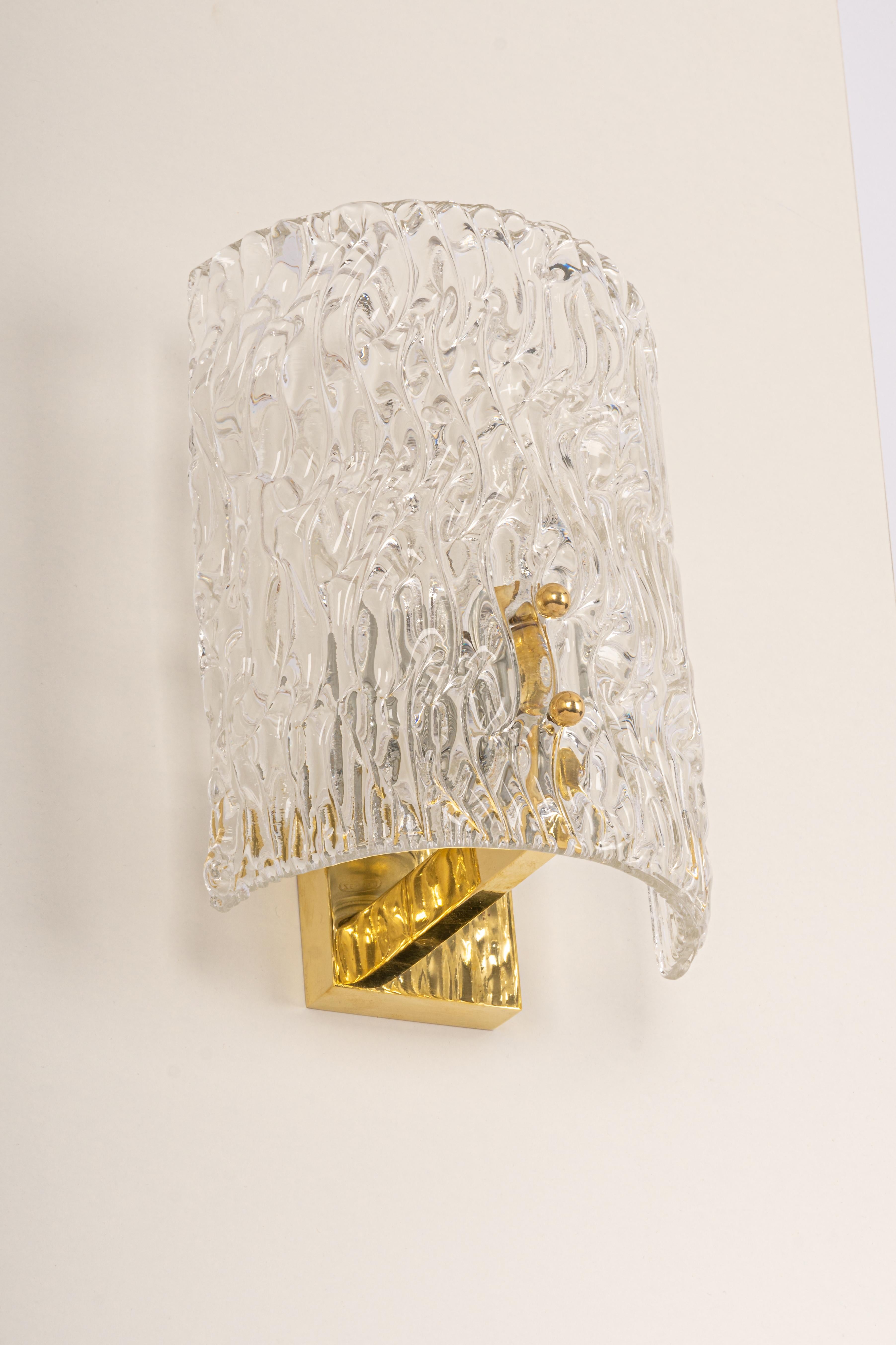 Austriaco 1 di 3 lampade a parete a forma di sconsiderata Kalmar, Austria, 1960 in vendita