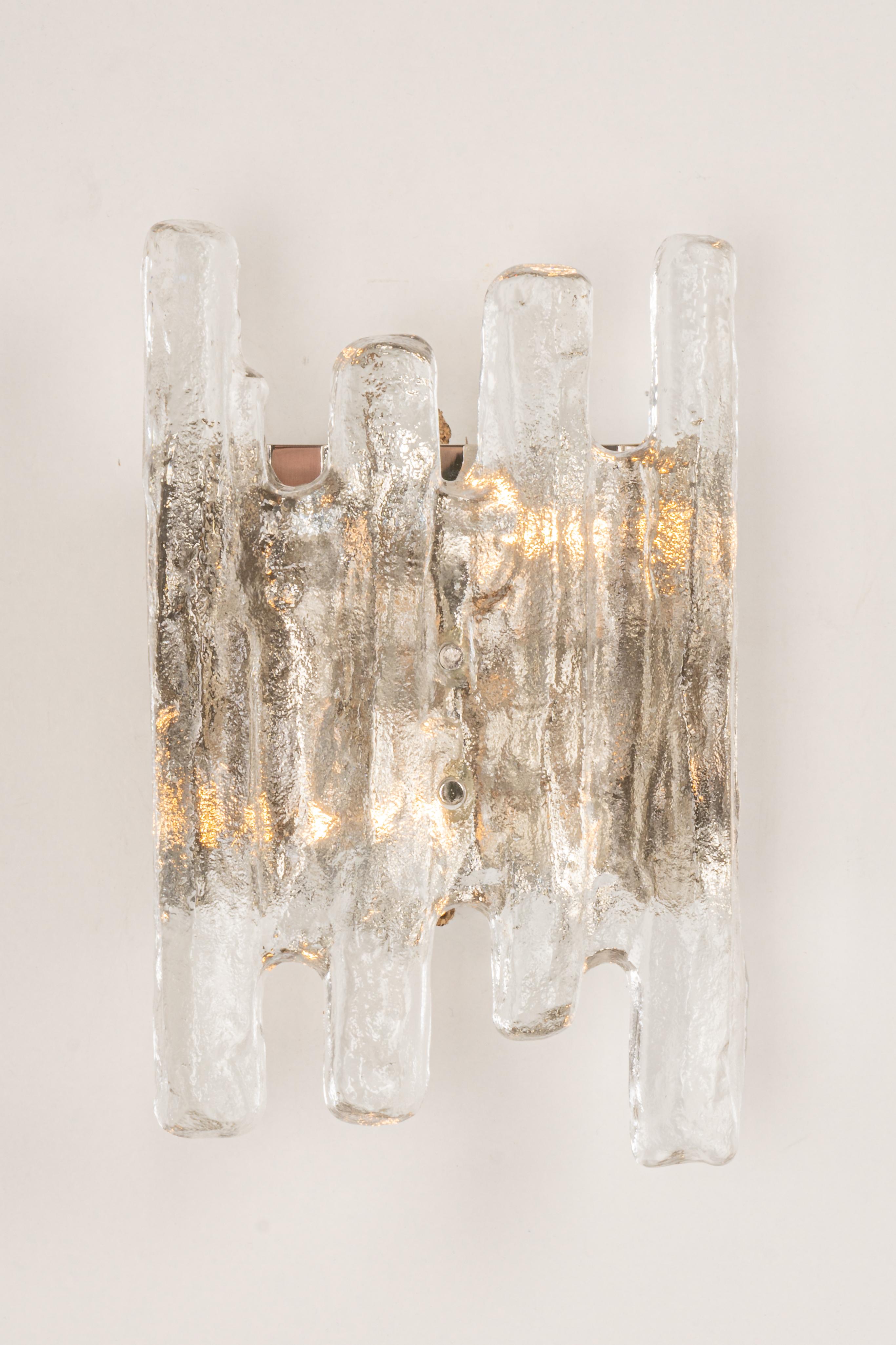 Coppia di lampade a parete a forma di sconces Kalmar, Austria, anni '60 in vendita 1