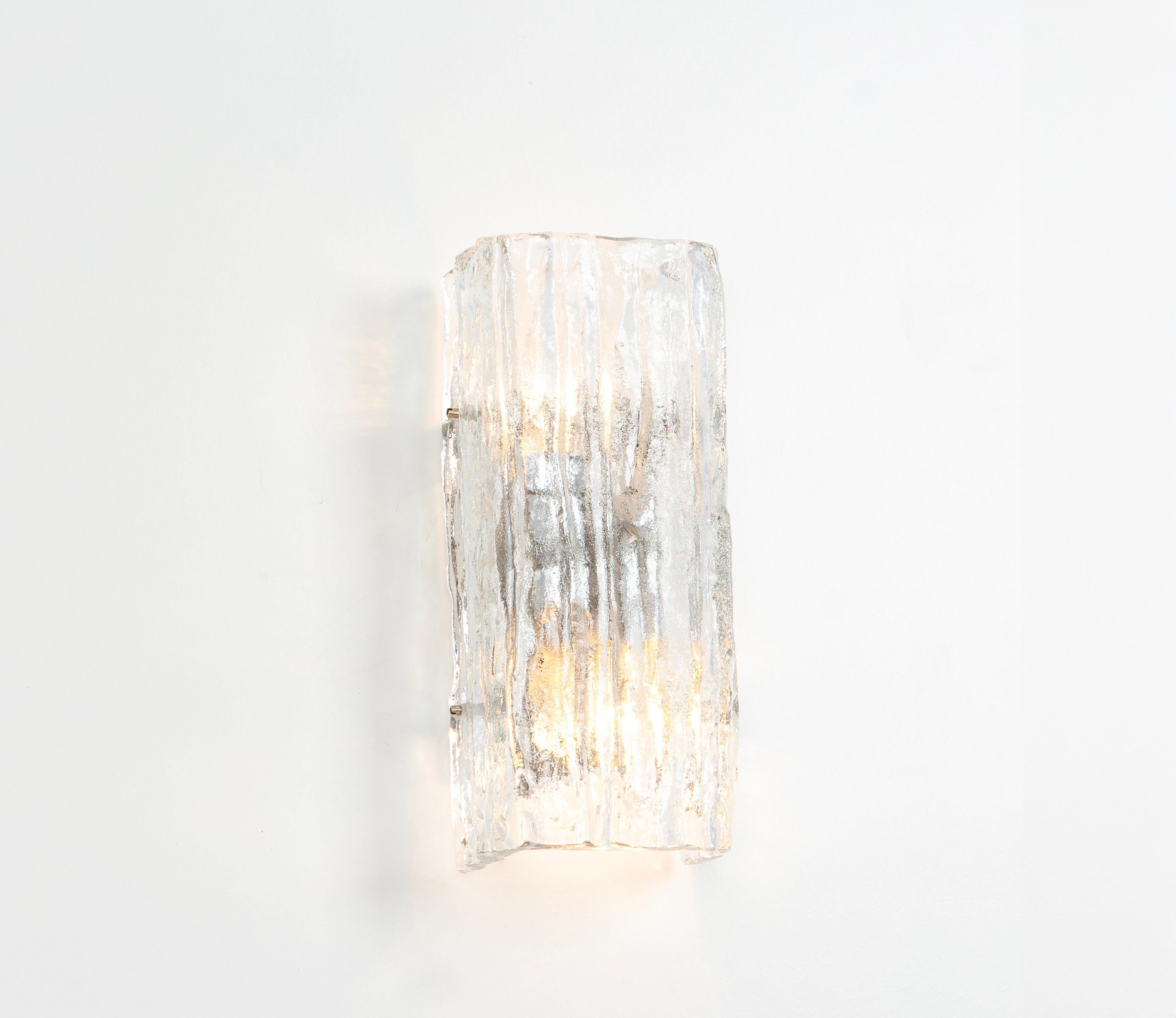 Coppia di lampade a parete a forma di sconces Kalmar, Austria, anni '60 in vendita 2