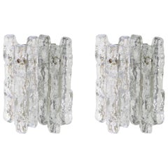 Pair of Kalmar Sconces Wall Lights, Austria, 1960s