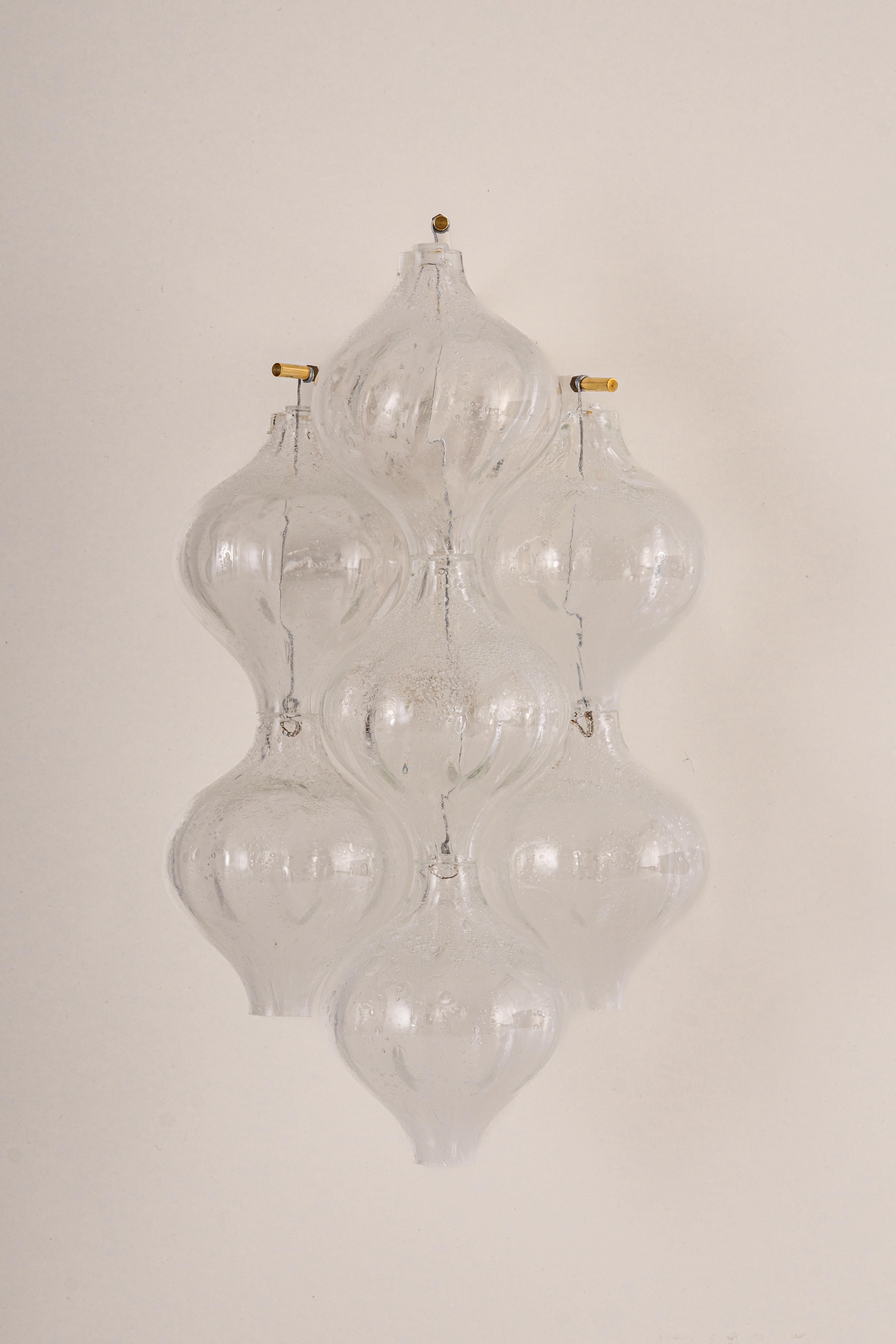 Pair of Kalmar 'Tulipan' Sconces Wall Lights, Austria, 1970s 4