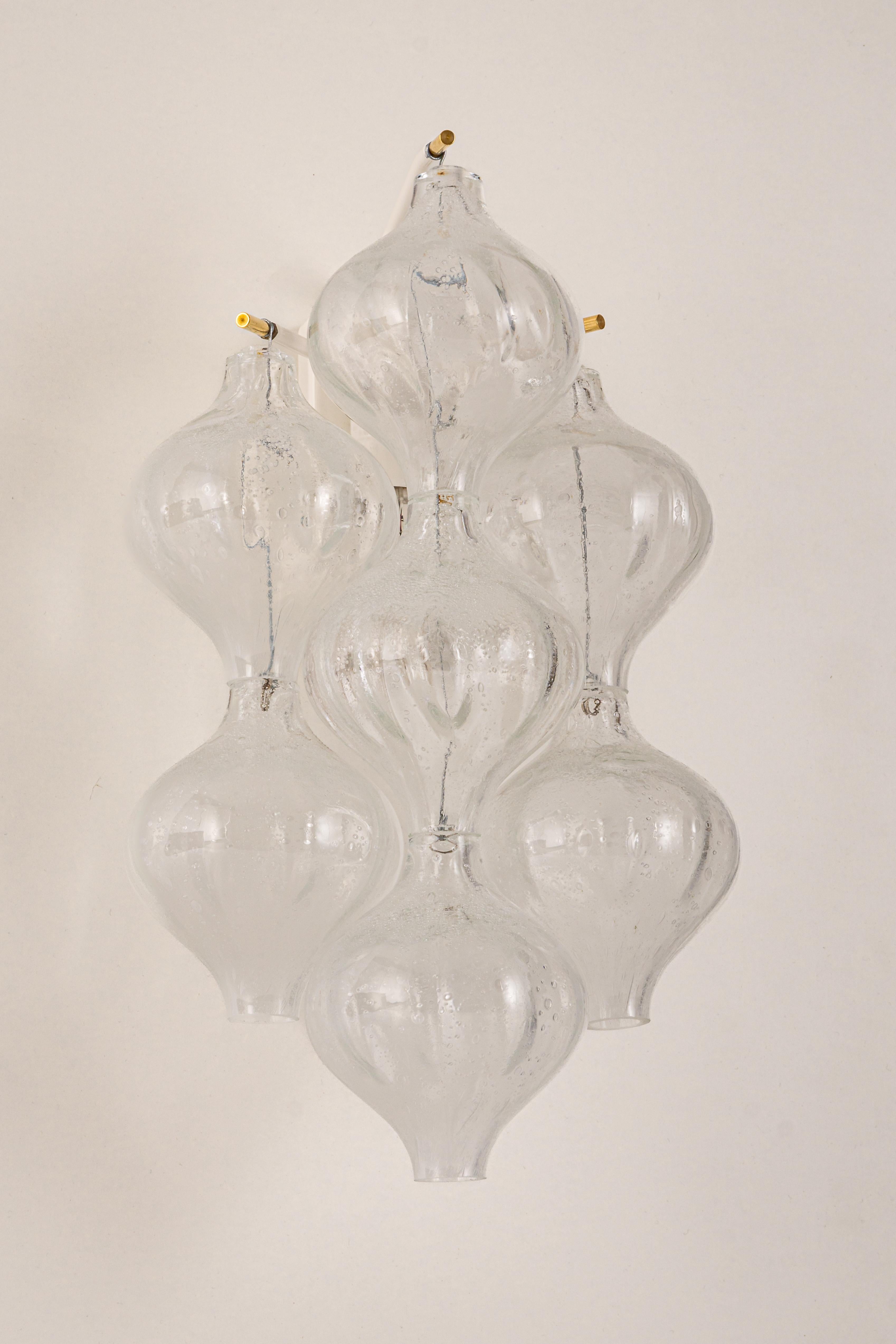 Pair of Kalmar 'Tulipan' Sconces Wall Lights, Austria, 1970s 5
