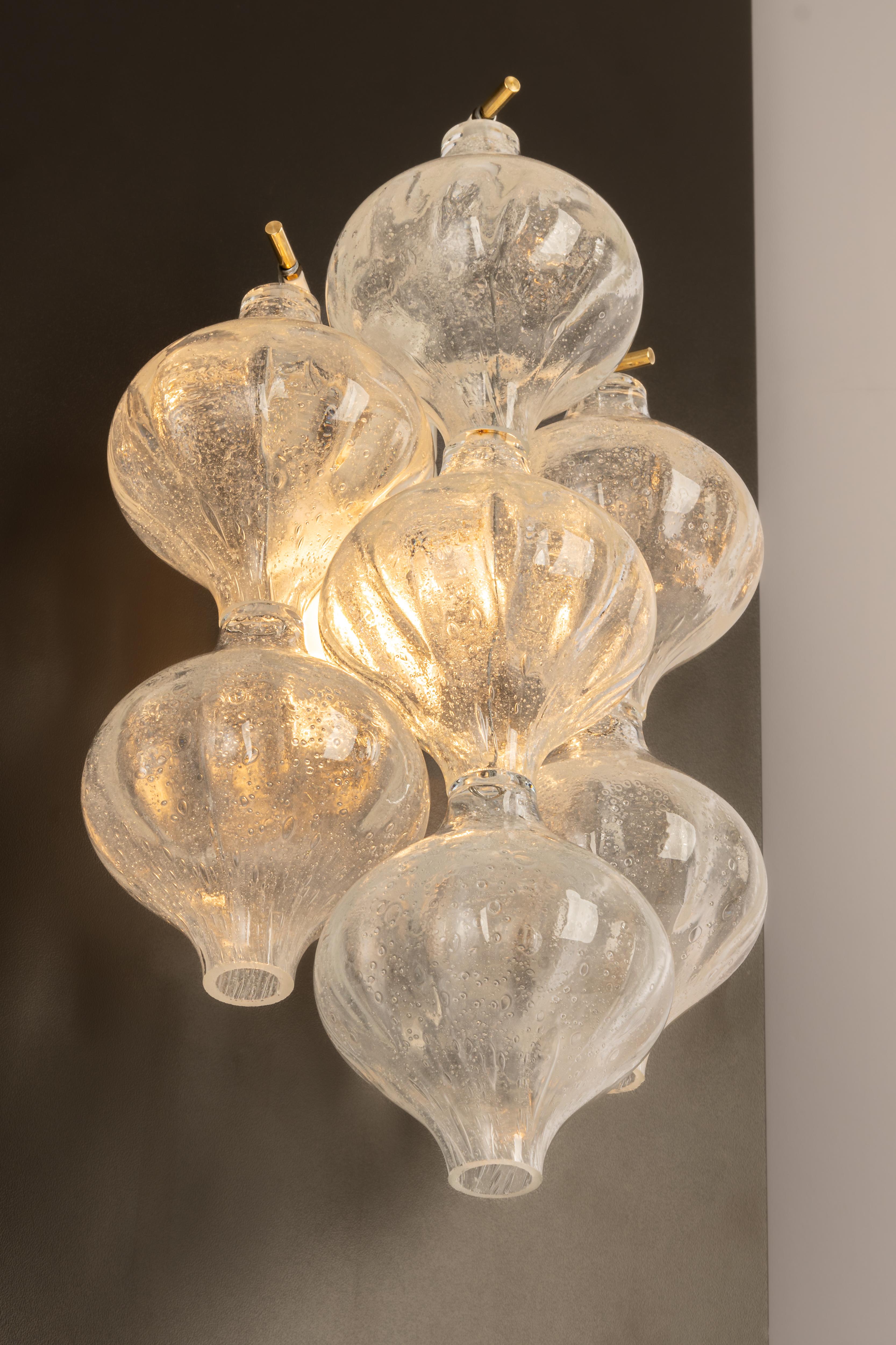 Pair of Kalmar 'Tulipan' Sconces Wall Lights, Austria, 1970s 1