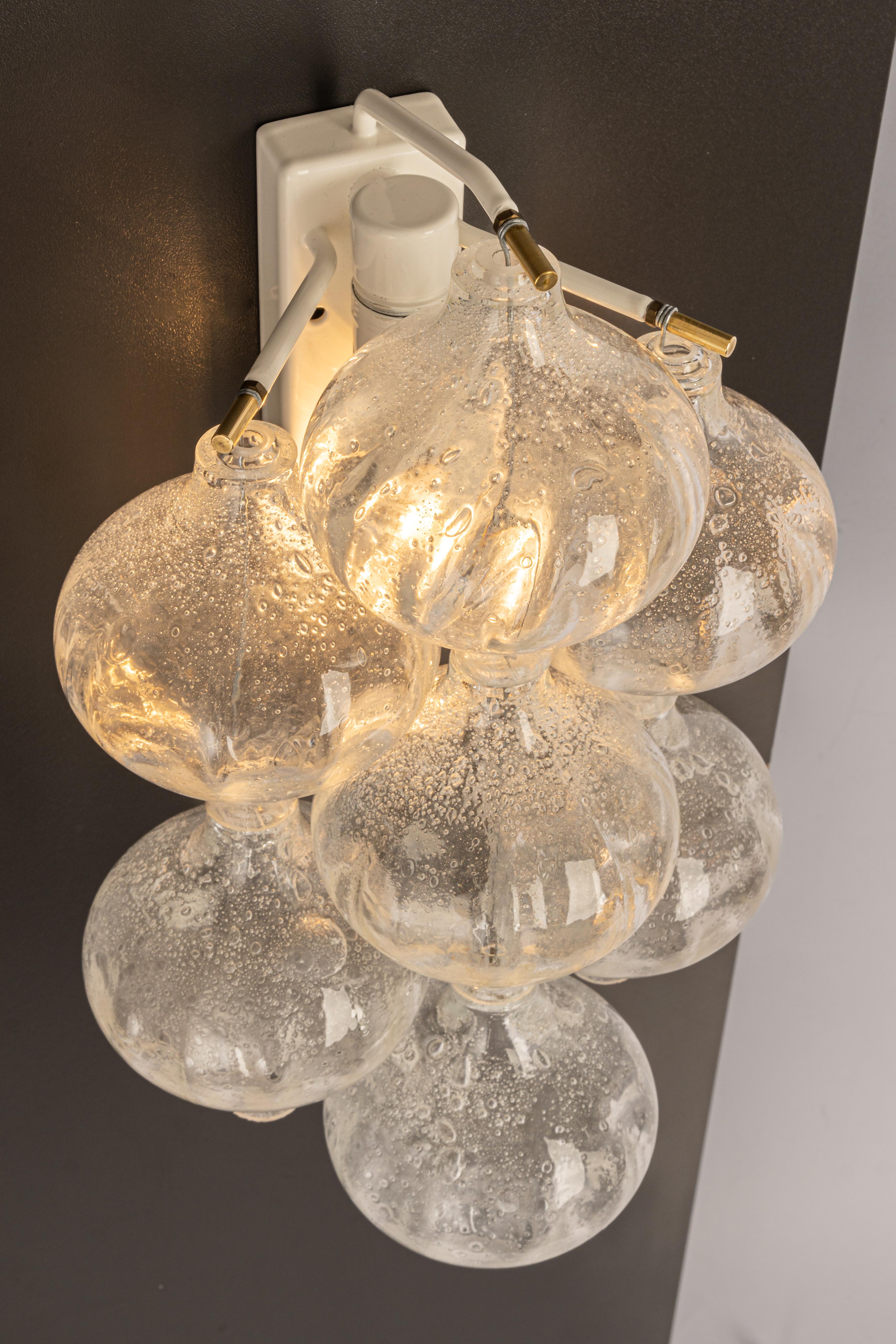 Pair of Kalmar 'Tulipan' Sconces Wall Lights, Austria, 1970s 2