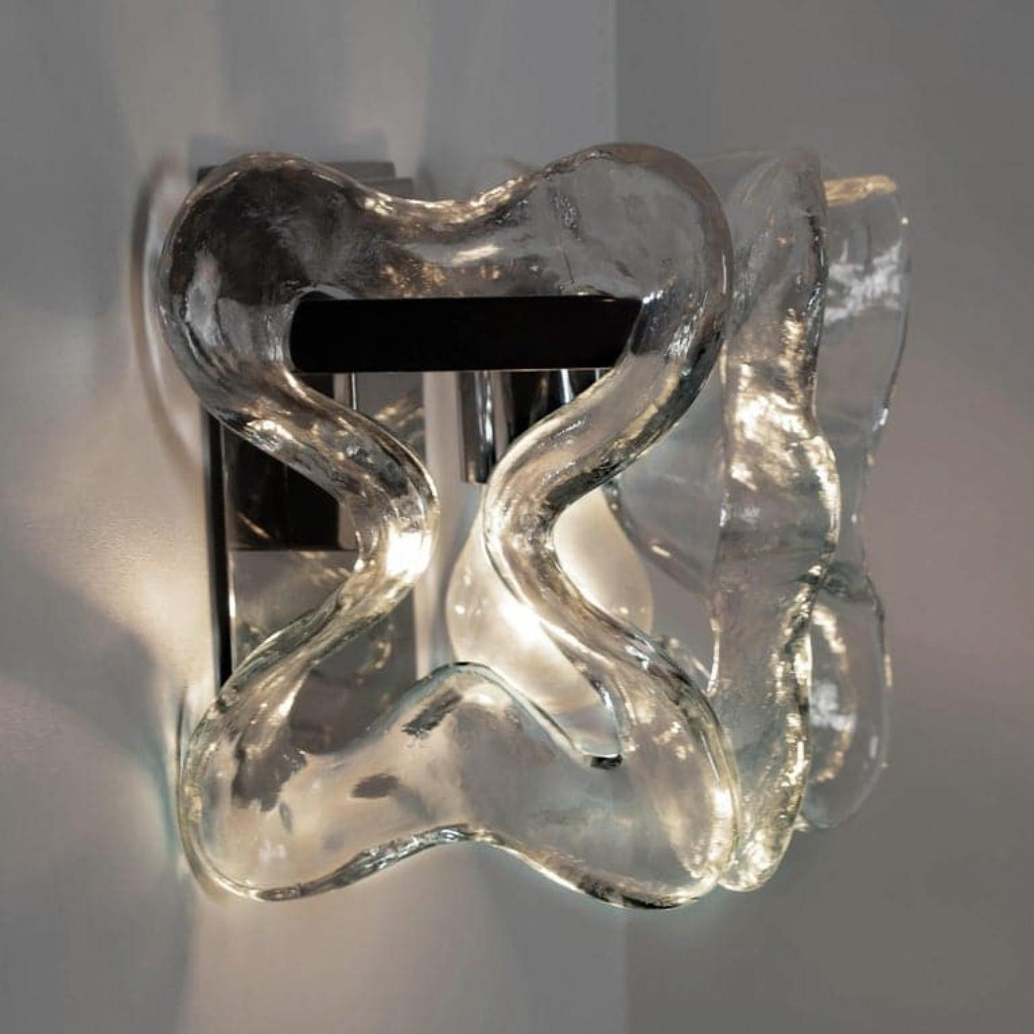 Paire d'appliques ou de lampes murales Kalmar, modèle Catena, par J.T. Kalmar, Autriche en vente 4