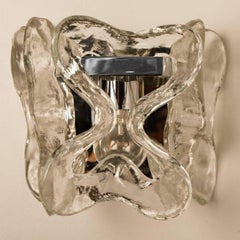 Paar Kalmar-Wandleuchten oder -Leuchten, Modell "Catena" von J.T. Kalmar, Österreich