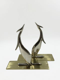 Pair of Kangaroo Sculptures by Hagenauer