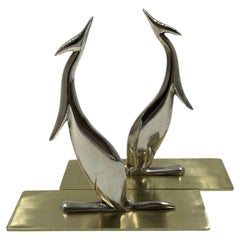 Pair of Kangaroo Sculptures by Hagenauer