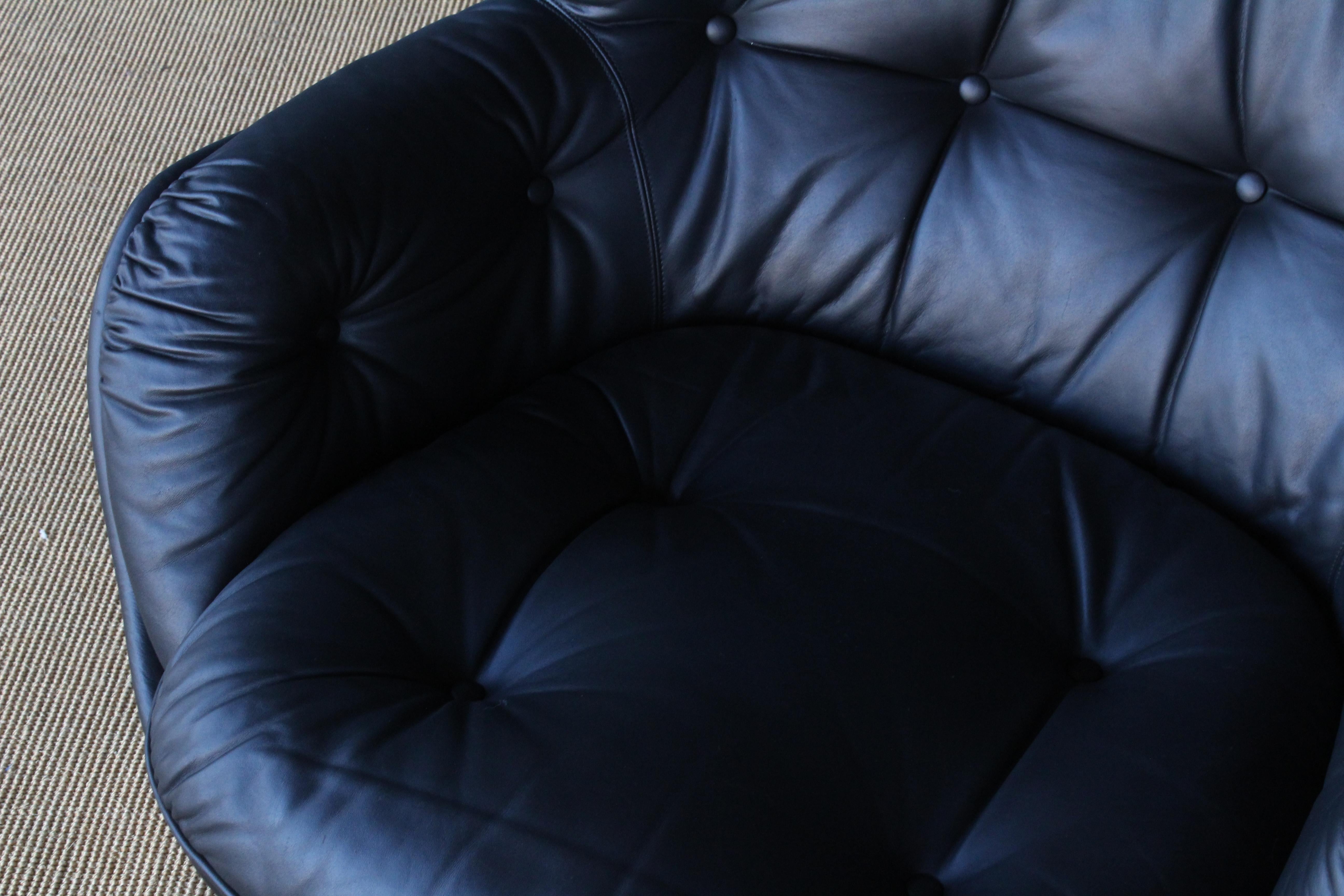 Pair of 'Karate' Lounge Chairs by Michel Cadestin for Airborne, France, 1970s 2