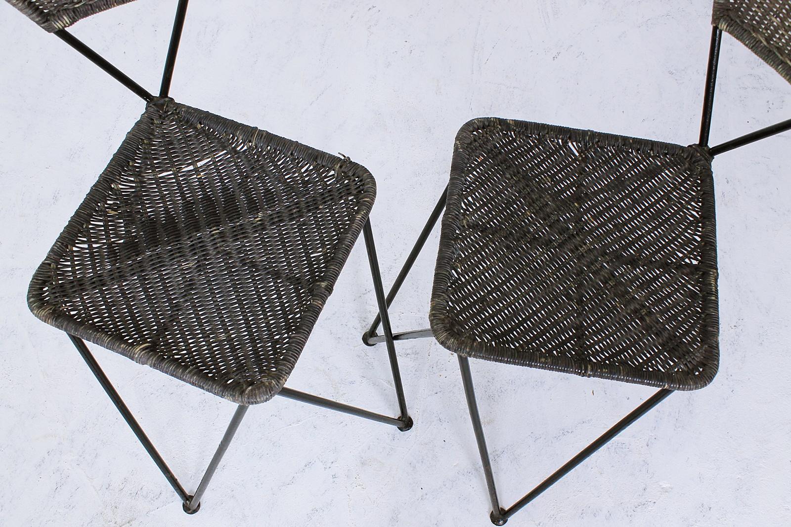 Pair of Karl Fostel Senior's Erben Chairs from Sonett-Serie, Austria, 1950s For Sale 2
