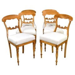 Pair of Karl Johan armchairs and 6 side chairs