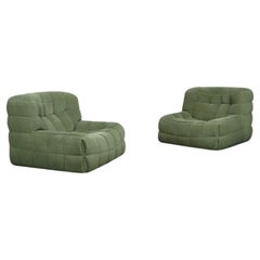 Pair Of Kashima Lounge Chairs By Michel Ducaroy For Ligne Roset, 1970s