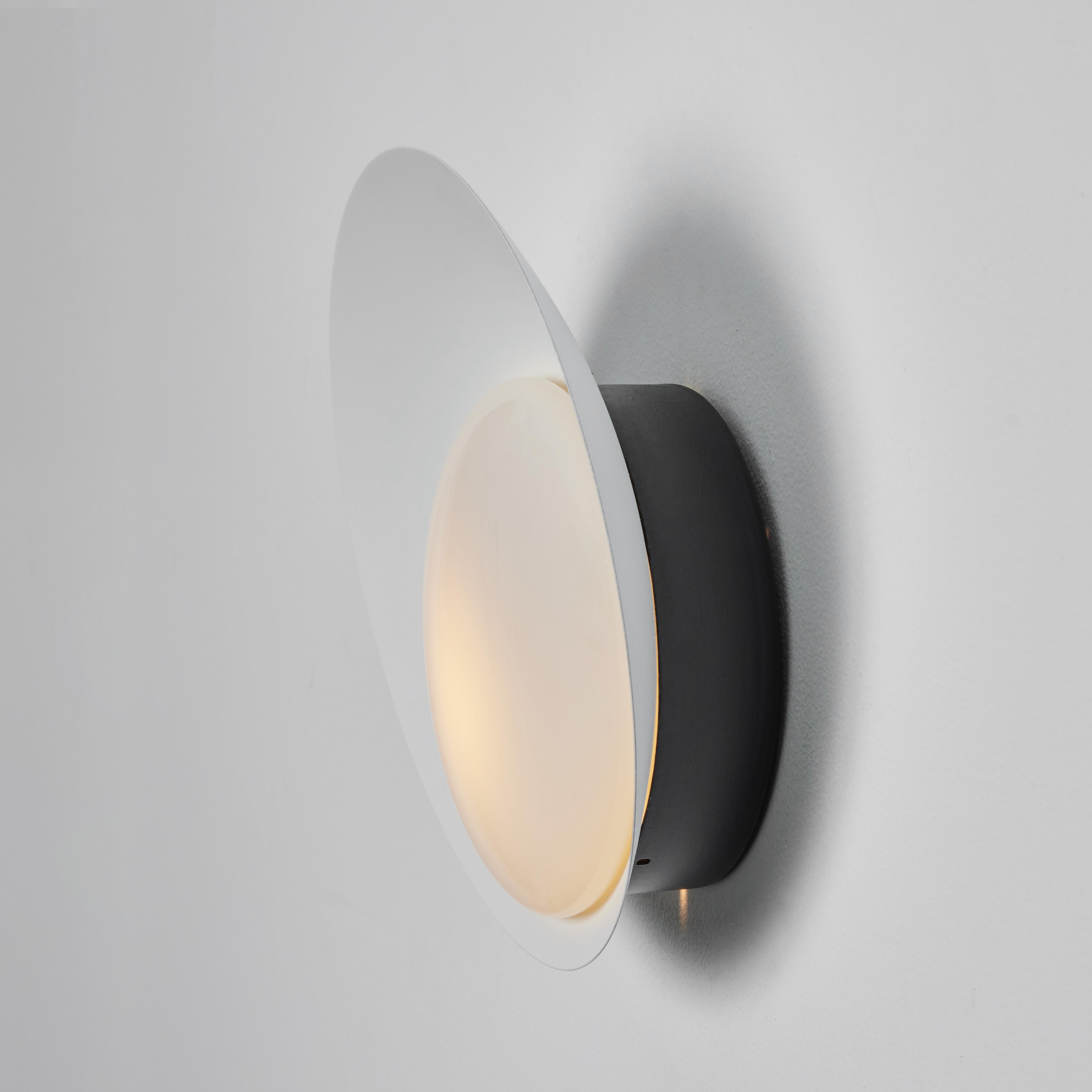 Painted Pair of 'Kastrup' Wall Lamps Attributed to Vilhelm Lauritzen for Louis Poulsen