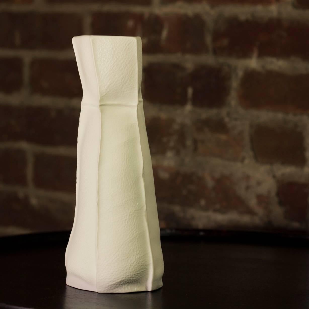 Cast Pair of Kawa Vases by Luft Tanaka, in Stock