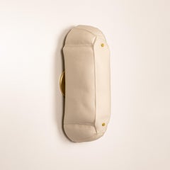 Pair of Kawa Wall Sconce 01, Porcelain, Brass, Ceramic Wall Light, Organic