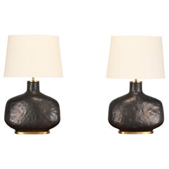 Coppia di lampade da tavolo Beton di Kelly Wearstler