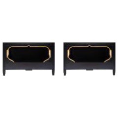 Pair of Kelly Wearstler Oversized Nightstands