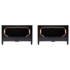 Pair of Kelly Wearstler Oversized Nightstands