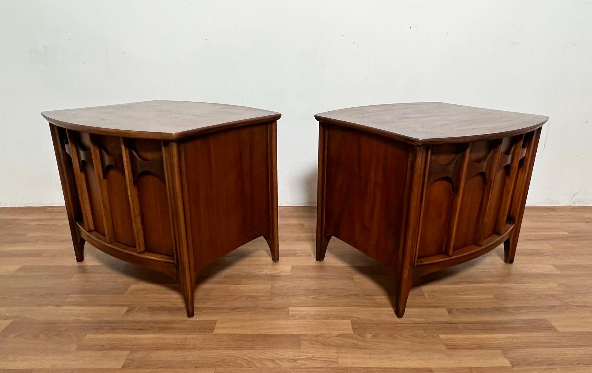 Pair of Kent Coffey Perspecta End Tables, circa 1960s 2