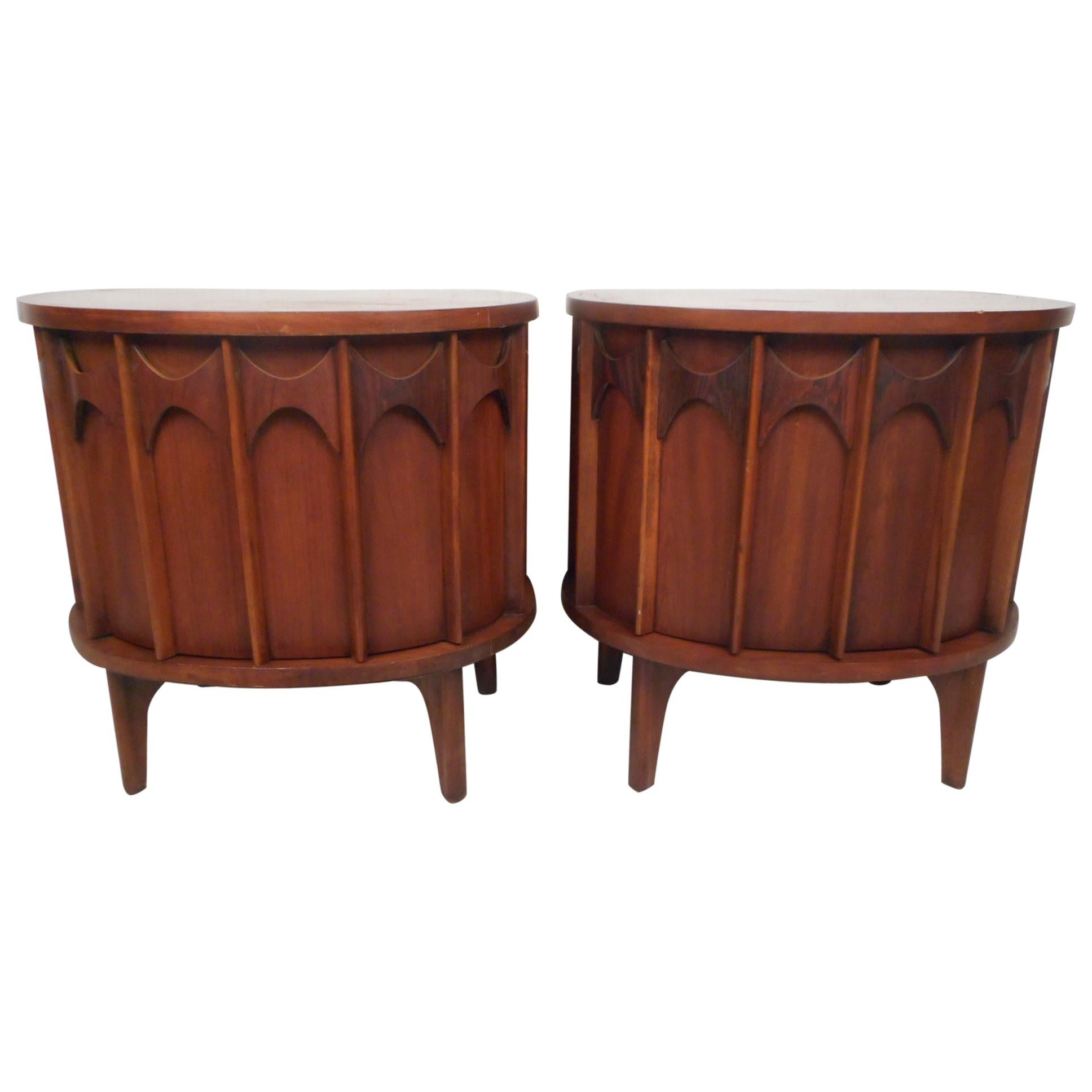 Pair of Kent Coffey "Perspecta" End Tables