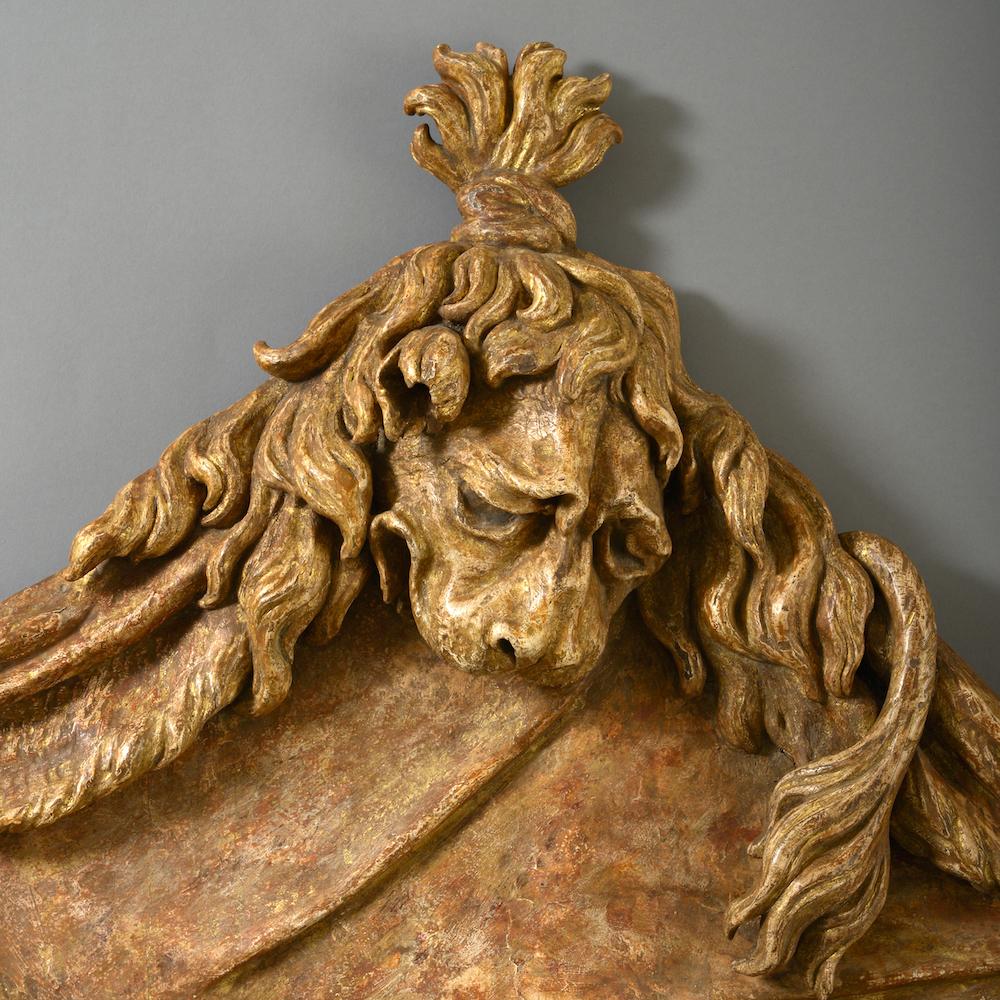 Giltwood Pair of Kentian Overdoors