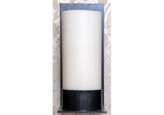 Pair Of Kevin Reilly Rum Wall Sconces With Wax Candles For Holly Hunt