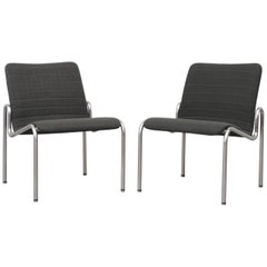 Pair of Kho Liang Ie 703 Lounge Chairs