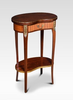 Pair of Kidney Shaped Side Tables